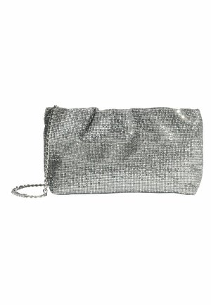 SCRUNCH - Listová kabelka - silver-coloured glitter