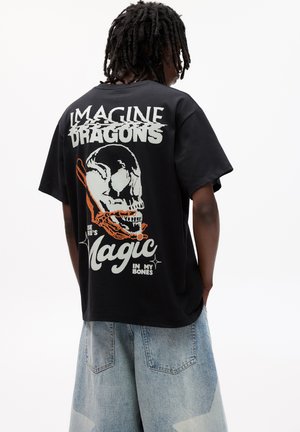PULL&BEAR - T-shirt z nadrukiem