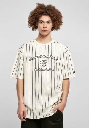 Starter PINESTRIPE - Camiseta estampada - palewhite