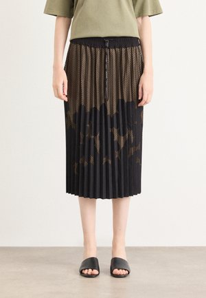 Gonna a pieghe - olive drab