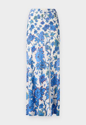 Diane von Furstenberg ISADORA SKIRT - Falda larga - blue