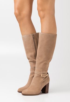 LEATHER - Boots - nude