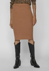 VILA VIRIL NOOS - Pennkjol - toasted coconut