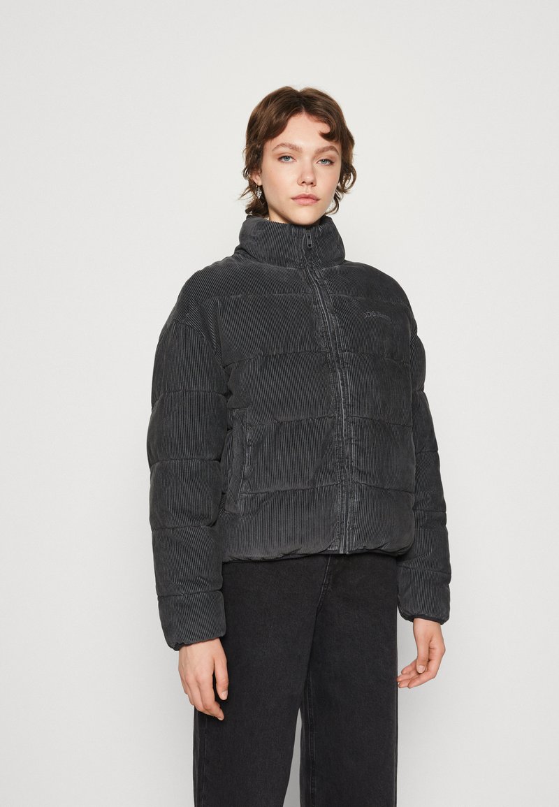 BDG Urban Outfitters DONNA PUFFER Winterjacke washed black/schwarz