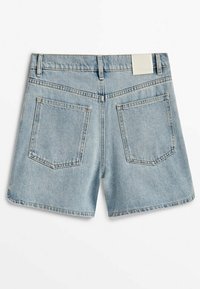 Massimo Dutti Short en jean - blue-grey