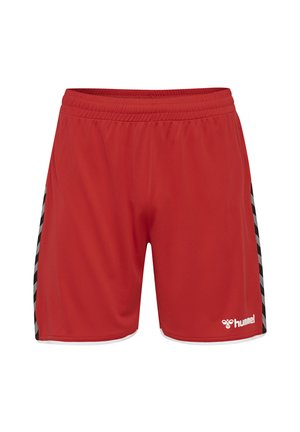 Hummel, AUTHENTIC KIDS POLY SHORTS - Korte sportsbukser - red
