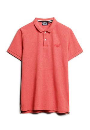 Superdry & Co CLASSIC - Polo - hibiscus red marl