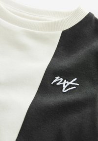 Next SHORT SLEEVE COLOURBLOCK REGULAR FIT - T-shirts print - grey brown