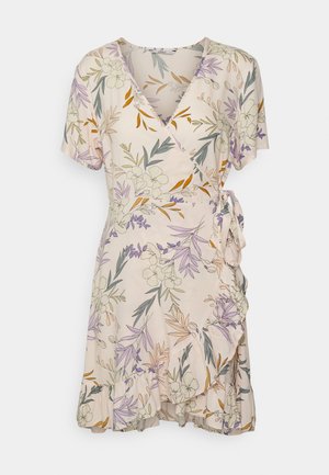 ONLY ONLNOVA LIFE MARLIE WRAP DRESS - Φόρεμα ημέρας - peach blush leonora