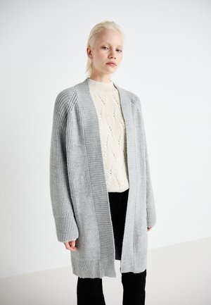 ONLY ONLLEISE FREYA OPEN CARDIGAN  - Gilet - medium grey melange