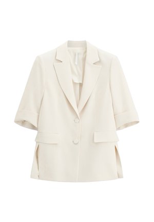 Imperial, BLAZER MONOPETTO MANICHE CORTE SPACCHI LATERALI - Blazer - zinco