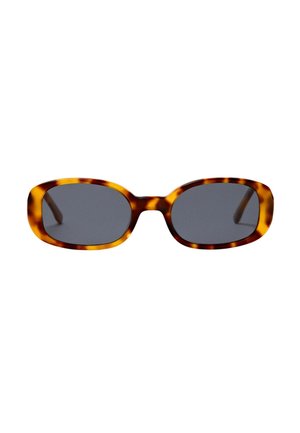 Massimo Dutti, OVAL TORTOISESHELL-EFFECT SUNGLASSES - Lunettes de soleil - blue denim