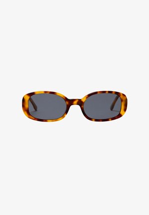 Massimo Dutti, OVAL TORTOISESHELL-EFFECT SUNGLASSES - Sonnenbrille - blue denim