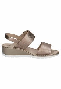 Caprice Sandale s punim potplatom - taupe metallic