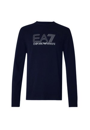 EA7 Emporio Armani, T-SHIRT VAR.UB102 - Longsleeve - blue