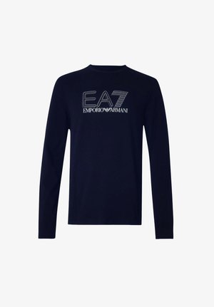 EA7 Emporio Armani, T-SHIRT VAR.UB102 - Longsleeve - blue