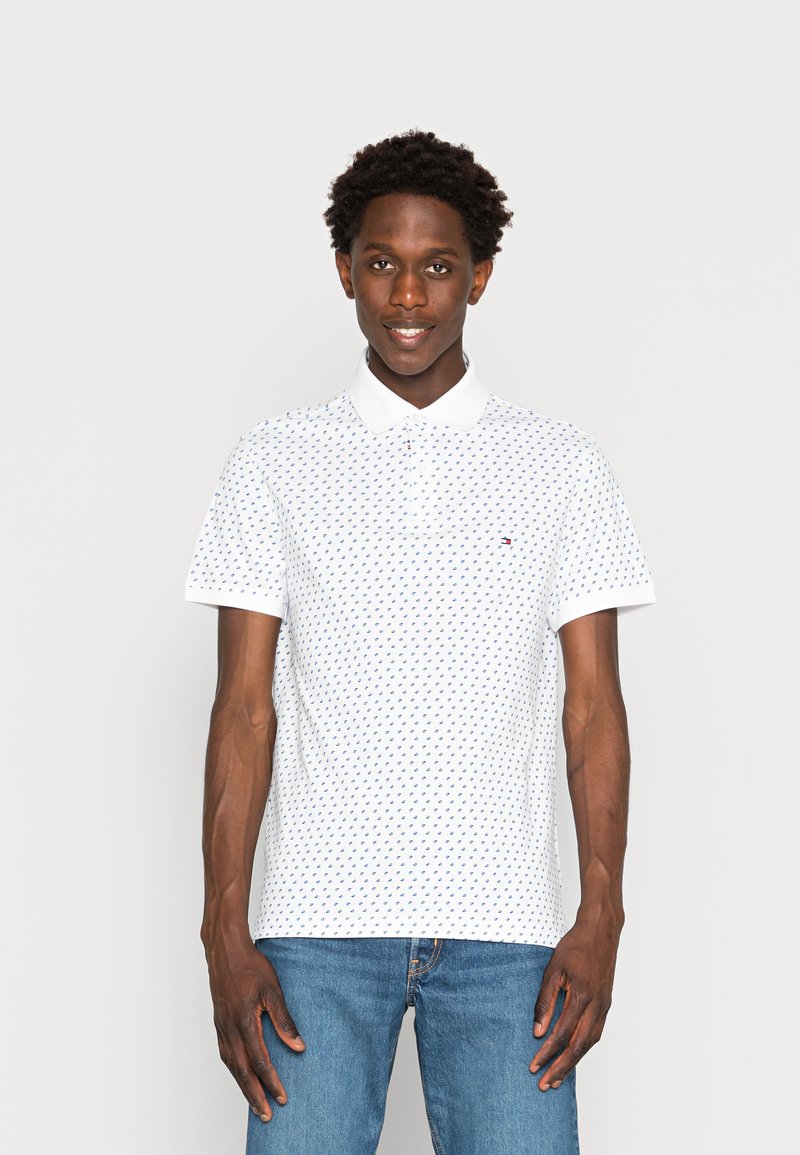 Tommy Hilfiger MICRO Polo Shirt White desert Sky white Zalando de