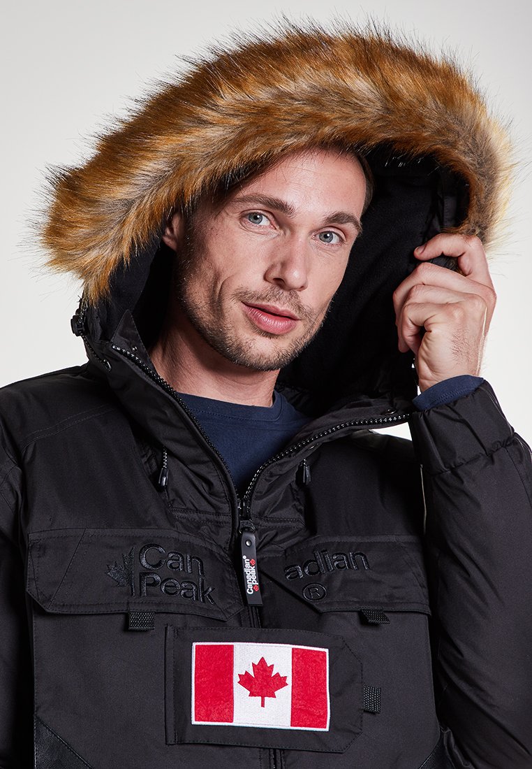 Canadian Peak BANTOUNEAK - Winter jacket - black - Zalando.de