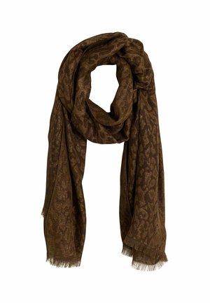 ETOLE LONGUE IMPRIMÉ LÉOPARD - Bufanda - marron