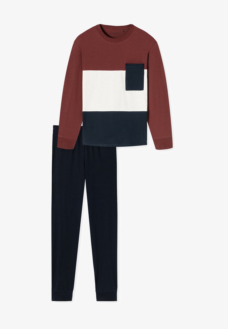 Uncover by Schiesser damespyjama 3/4, donkerblauw, 46 Uncover by Schiesser damespyjama 3/4, donkerblauw, 46