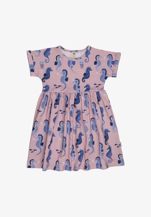 Walkiddy, SEAHORSES - Jersey dress - pink