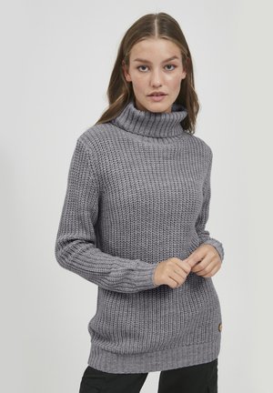 Oxmo OXNanna - Pullover - medium grey melange