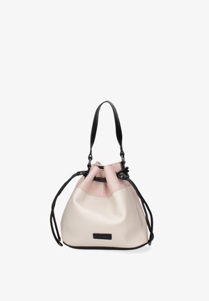 David Jones BUCKET - Handtas - beige and pink