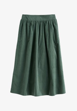 Seasalt Cornwall, SEASALT CORNWALL MEVAGISSEY CORD SKIRT - Falda acampanada - green - light coppice