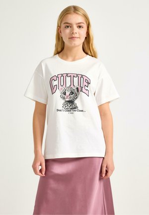 Print T-shirt - off white