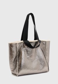 AllSaints IZZY SHEARLING - Shopping bag - taupe