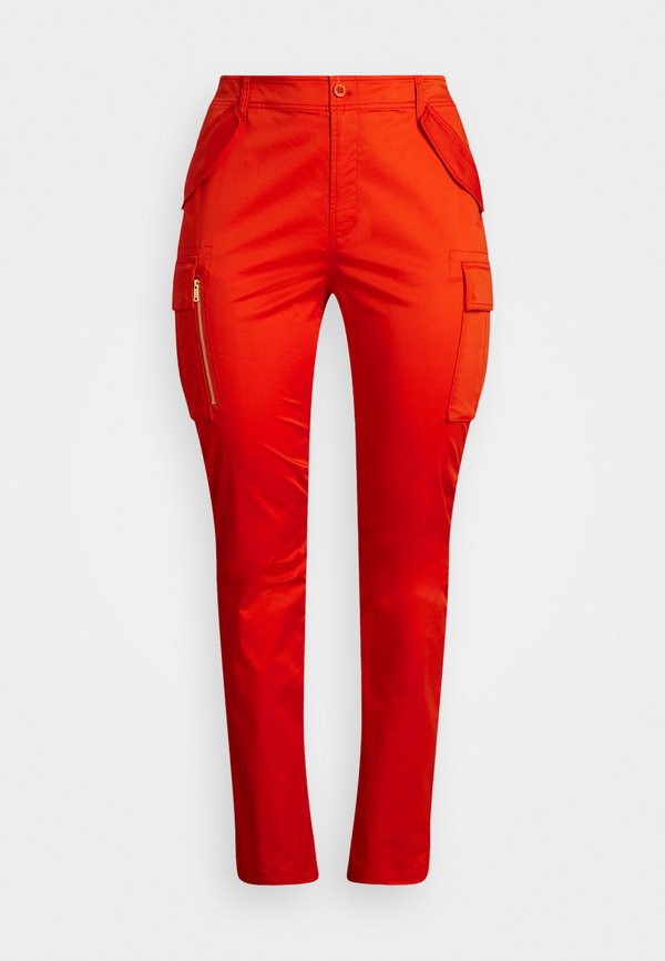 NIDELIO - Cargo trousers - orange2