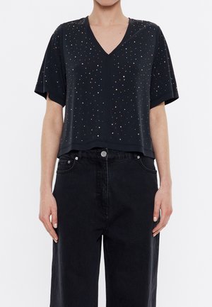 T-shirt imprimé - black