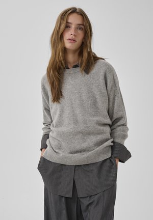 11 THE  CREWNECK - Maglione - light grey melange