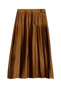 PLEATED - Áčková sukně - rich amber