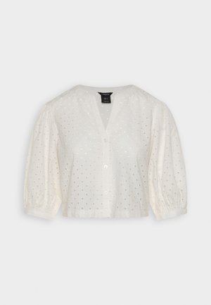 Lindex ESTRID SCHIFFLI - Μπλούζα - off-white