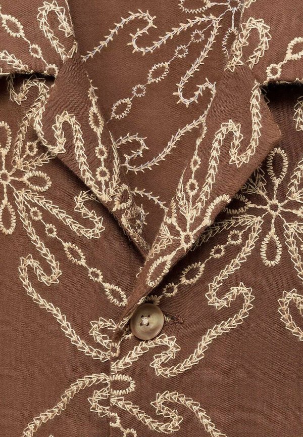 Shirt - tabákově hnědá2