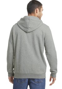 Puma BIG LOGO HOODIE - Mikina na zip - medium gray heather