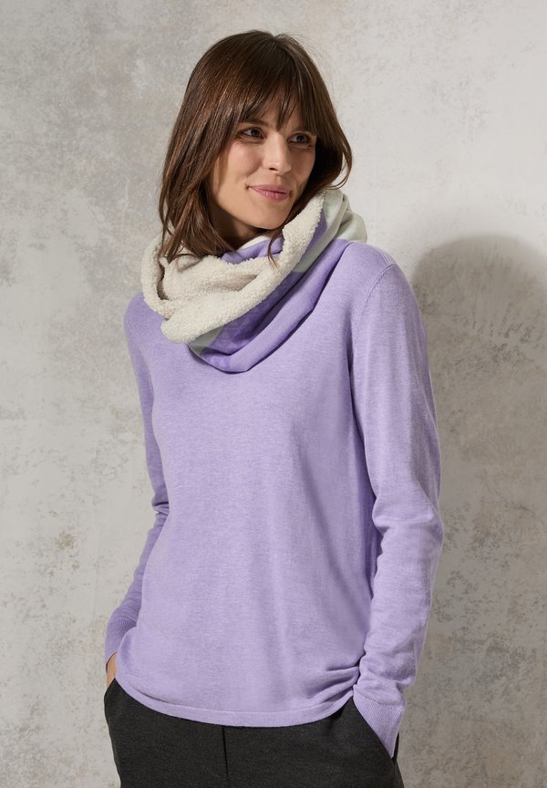 LOOP-MIT-DETAILS - Schlauchschal - purple