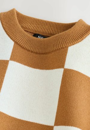 Next REGULAR FIT - CREW NECK   - Jumper - tan brown