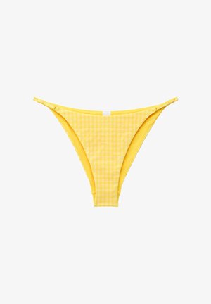 & OTHER STORIES, & OTHER STORIES BUCKLE-DETAIL BIKINI BRIEFS - Bikinialaosa - yellow/white