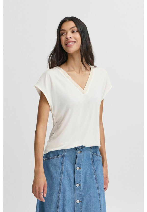 BYPERL - Basic T-shirt - marshmallow