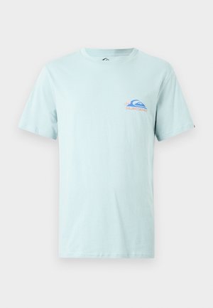 BARREL PARADISE UNISEX - Nyomott mintás póló - blue haze