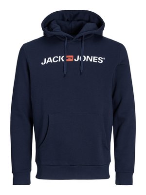 Jack & Jones JJECORP LOGO - Mikina s kapucí - navy blazer