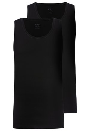2ER PACK DRY TANK - Unterhemd/-shirt - schwarz