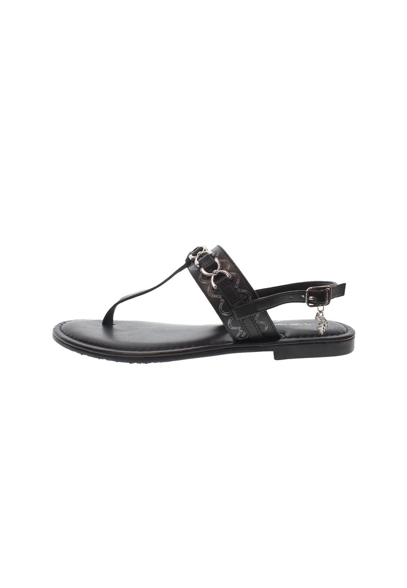 U.S. Polo Assn. Teensandalen zwart U.S. Polo Assn. Teensandalen zwart