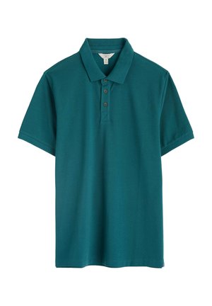 Seasalt Cornwall Poloshirt - teal kingfisher