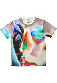 Paradiso Clothing SLIPKNOT ADDERALL FACE SUBLIMATION DYE - Print T-shirt - white