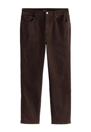 Next, REGULAR FIT - STOVEPIPE STRAIGHT - Egyenes szárú farmer - chocolate brown