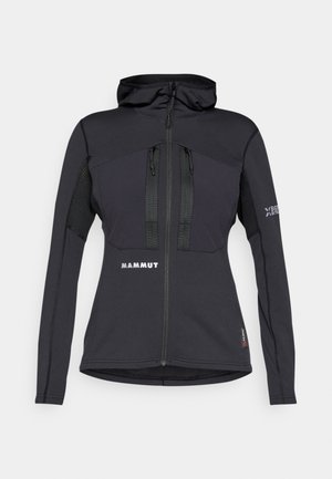 EIGER NORDWAND ADVANCED HOODED JACKET WOMEN - Vetoketjullinen college - black