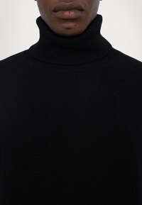 KNITID CASHMERE ROLL NECK - Džemper - black
